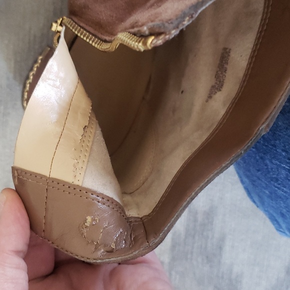 Michael Kors Brown suede booties size 5.5 - Picture 9 of 14